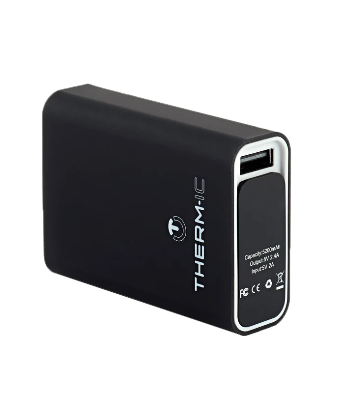 Bundle - Veste chauffante homme noire + 5000mAh Powerbank