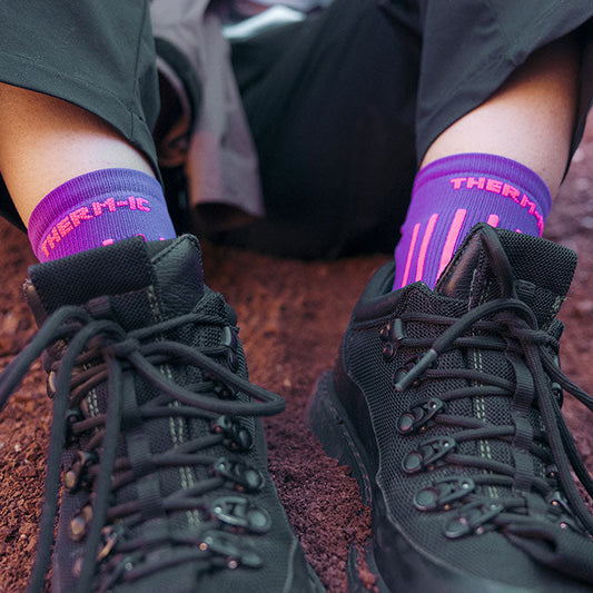 Chaussettes de randonnée - Outdoor Light Ankle femme violet/magenta