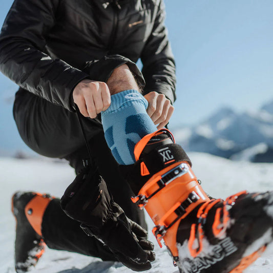 Lot de 2 paires - Chaussettes de ski - Ski Insulation bleu