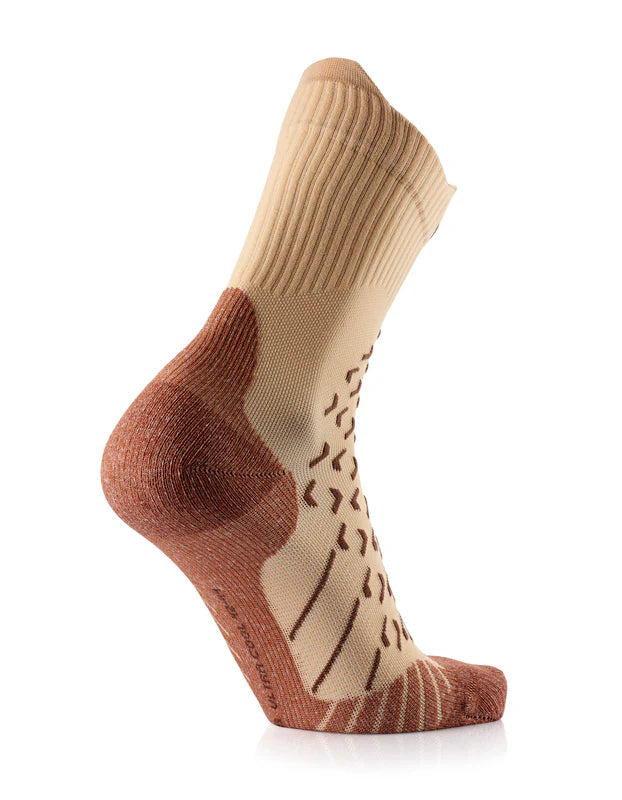 Set of 3 pairs - Trekking socks - Outdoor Ultracool Crew unisex beige/brown