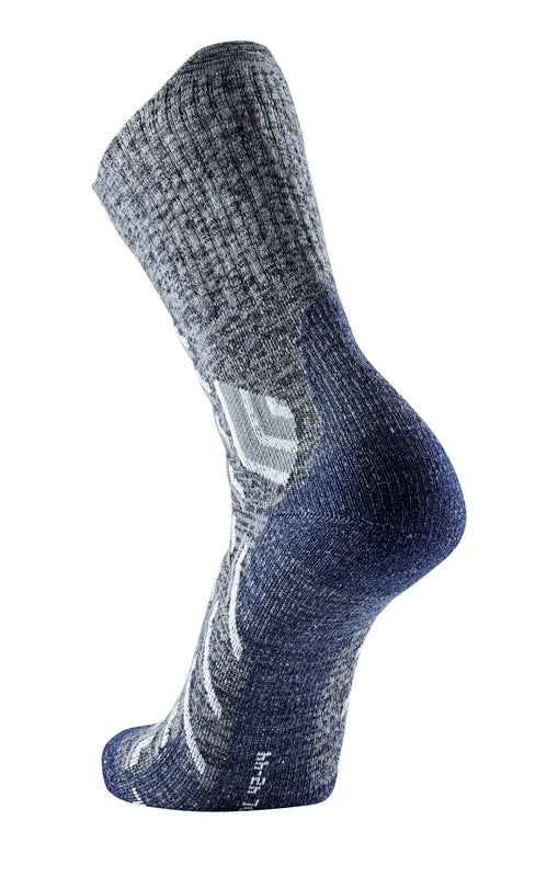 Lot de 2 paires - Chaussettes randonnée - Trekking Cool Crew Unisex gris/blanc