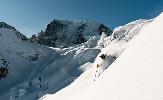 Equip yourself like the freeride skiing champions