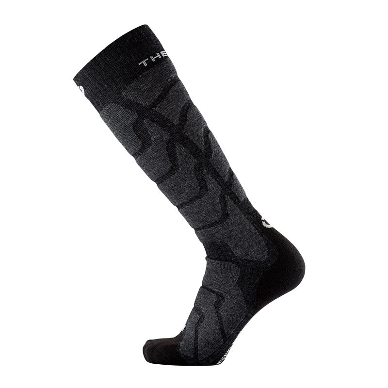 Chaussettes ski - Ski Warm noir/gris