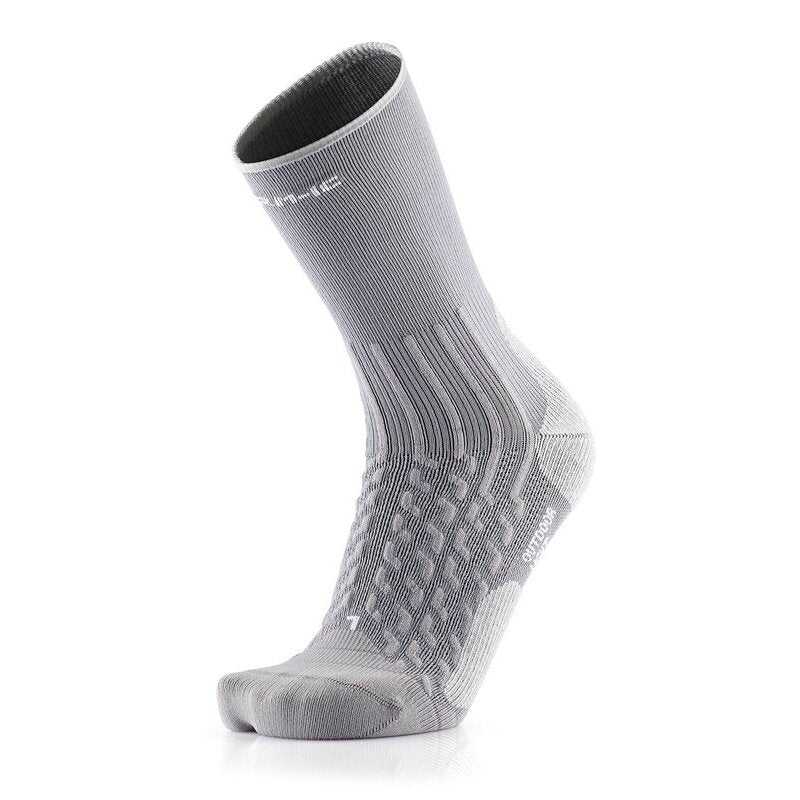 Chaussettes de randonnée - Outdoor Light Crew gris/gris clair