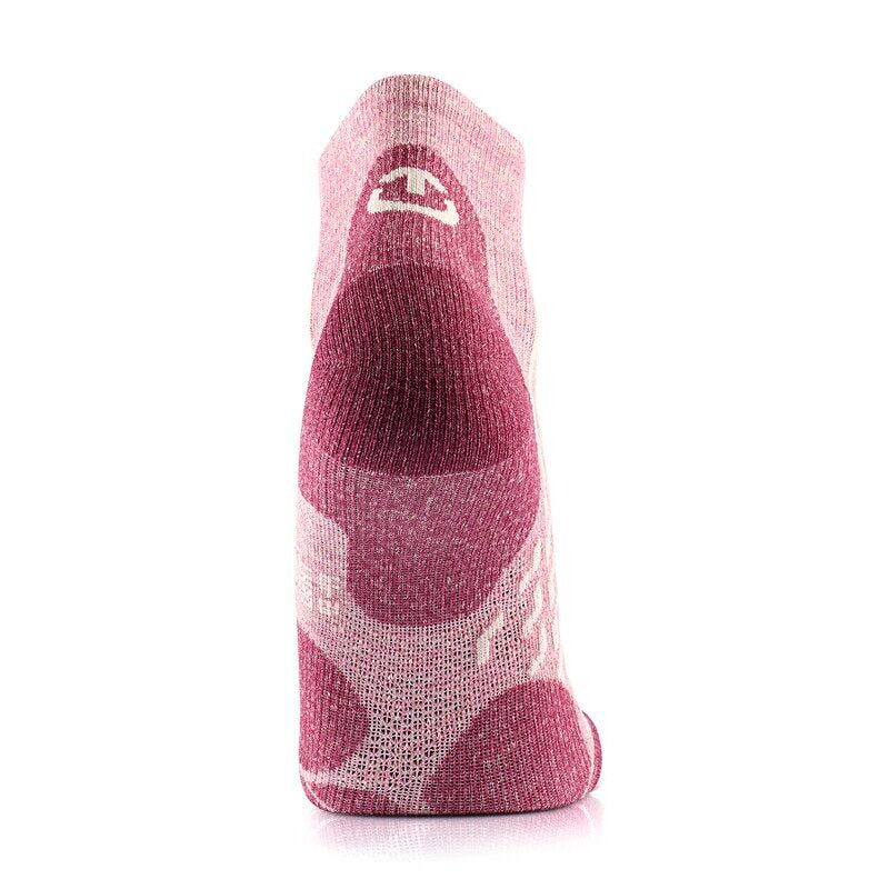 Chaussettes de randonnée - Outdoor Light Linen Ankle femme rose pastel/fraise