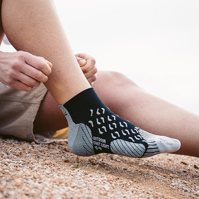 Hiking Socks - Outdoor Fast Light black/grey