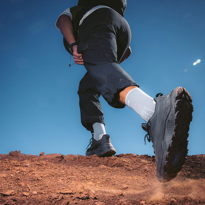 Chaussettes de randonnée - Outdoor Light Crew gris/gris clair