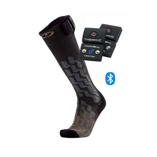 Bundle - beheizbare Skisocken Heat Fusion Damen + S-Pack 1400B