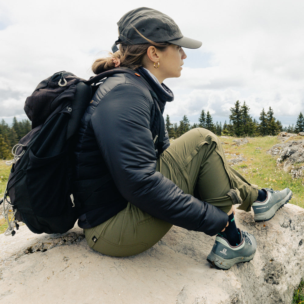 Wandersocken – Outdoor Comfort Ankle Dunkelblau/Marineblau