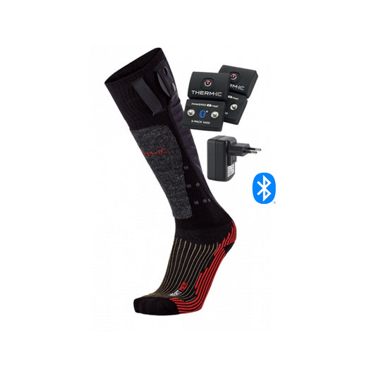 Bundle - Heated ski socks - Ski Heat ND men + S-Pack 1400B batteries