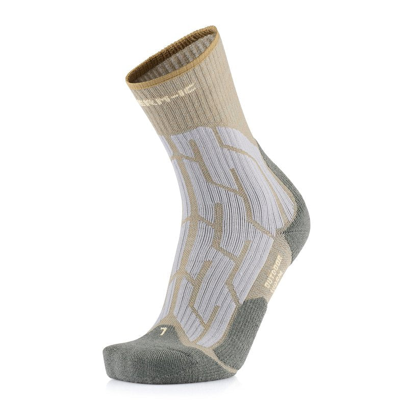 Wandersocken – Outdoor Merino Damen Beige/Grau