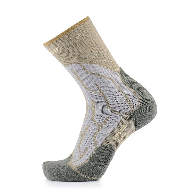 Wandersocken – Outdoor Merino Damen Beige/Grau