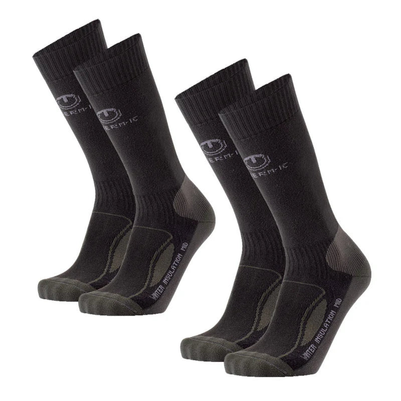 Set of 2 pairs - Hiking socks - Winter Insulation Mid